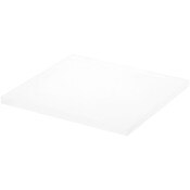 Plymor Frosted Square Acrylic Display Base, 6" W x 6" D x 0.375" H