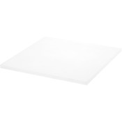 Plymor Frosted Square Acrylic Display Base, 9" W x 9" D x 0.375" H