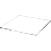 Plymor Clear Square Acrylic Display Base, 9" W x 9" D x 0.375" H
