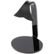 Plymor Black Acrylic 2 Pair Hanging Earring Display Stand, 2.5" W x 2" D x 3.125" H
