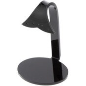Plymor Black Acrylic 2 Pair Hanging Earring Display Stand, 2.5" W x 2" D x 3.125" H