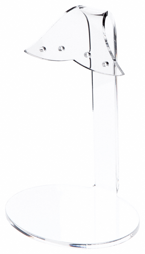 Plymor Clear Acrylic 2 Pair Hanging Earring Display Stand, 3.25
