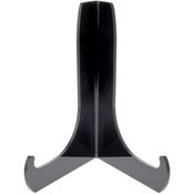 Plymor Black Acrylic 60-Degree Angle Easel With Shallow Support Ledges, 7.5" H x 5.75" W x 4.75" D
