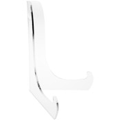 Plymor Clear Acrylic 60-Degree Angle Easel with Shallow Support Ledges, 9" H x 7" W x 5.75" D