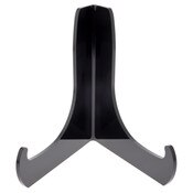 Plymor Black Acrylic 60-Degree Angle Easel With Deep Support Ledges, 6" H x 5.75" W x 4.75" D