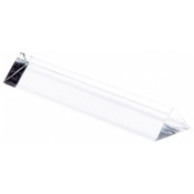 Plymor Clear Acrylic Triangular Label Display Block, 6" W x .75" D x .75" H