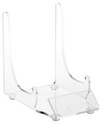 Plymor Clear Acrylic Display Easel with Label Front, 4.5" H x 3.125" W x 4.25" D