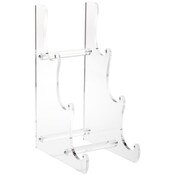 Plymor Clear Acrylic 3-Tier Display Easel, 15.75" H x 6.75" W x 10.125" D (For 10" - 12" Plates)