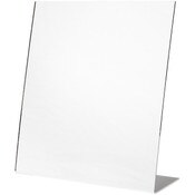 Plymor Rectangular Acrylic Countertop Mirror, 12" H x 11" W x 4" D