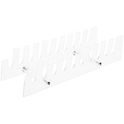 Plymor Clear Acrylic 10 Item Display Rack for Agate Slices, 2.5" H x 3.625" W x 11" D