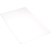 Plymor Clear Acrylic Sign Display / Literature Holder (Wall-Mount), 16" W x 24" H