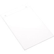 Plymor Clear Acrylic Sign Display / Literature Holder (Wall-Mount), 5" W x 7" H