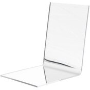 Plymor Folded Acrylic Mirror Display, 4.5" H x 4.5" W x 5" D