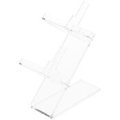 Plymor Clear Acrylic 2 Frame Rests Display Risers for Eyeglasses, 6" H x 3.5" W x 4.25" D