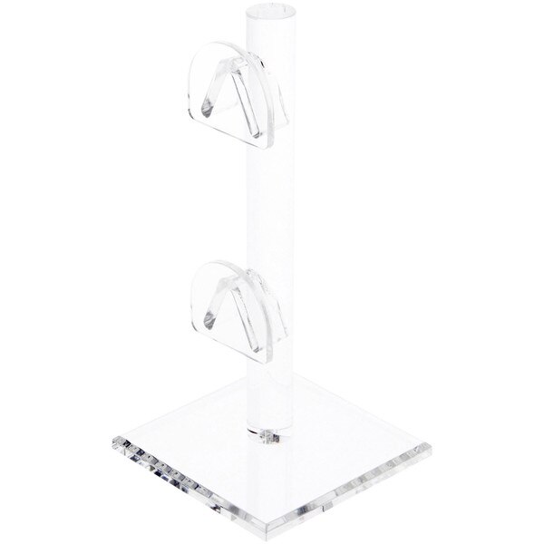 Plymor Clear Acrylic 2 Curved Bridge Display Risers for Eyeglass Frames ...