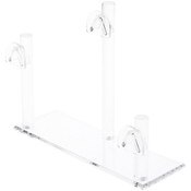 Plymor Clear Acrylic 3 Curved Bridge Display Risers for Eyeglass Frames, 7" H x 9" W x 3" D