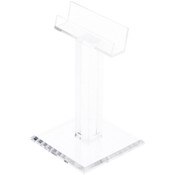 Plymor Clear Acrylic Single Frame Display Riser for Eyeglasses, 4" H x 3" W x 3" D