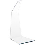 Plymor One-Piece Clear Bent Acrylic Ornament Hanger Display, 6.5" H (6" hanging space)