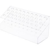 Plymor Clear Acrylic Slanted 36 Pen Display Holder, 4.5" H x 9.5" W x 3.75" D