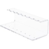 Plymor Clear Acrylic 8 Pens Display Holder, 2.5" H x 8" W x 3.25" D