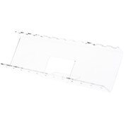 Plymor Clear Acrylic 12 Pen Tilted-Back Display Holder, 3.625" H x 12" W x 3.25" D
