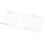 Plymor Clear Acrylic 12 Pen Tilted-Back Display Holder, 3.625" H x 12" W x 3.25" D