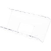 Plymor Clear Acrylic 8 Pen Tilted-Back Display Holder, 3.625" H x 8" W x 3.25" D