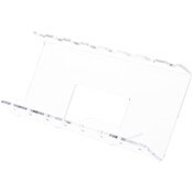 Plymor Clear Acrylic 8 Pen Tilted-Back Display Holder, 3.625" H x 8" W x 3.25" D