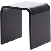 Plymor Black Acrylic Square Display Riser, 2" H x 2" W x 2" D (3/32" thick)