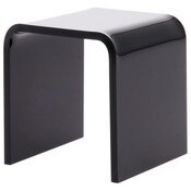 Plymor Black Acrylic Square Display Riser, 2" H x 2" W x 2" D (3/32" thick)