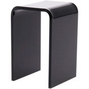 Plymor Black Acrylic Vertical Square Display Riser, 3" H x 2" W x 2" D (3/32" thick)