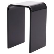 Plymor Black Acrylic Vertical Square Display Riser, 3" H x 2" W x 2" D (3/32" thick)