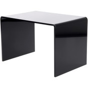 Plymor Black Acrylic Small Rectangular Display Riser, 7" H x 10.5" W x 7" D (1/4" thick)