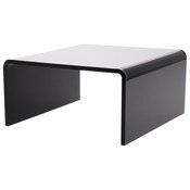 Plymor Black Acrylic Short Square Display Riser, 3.5" H x 7" W x 7" D (1/4" thick)