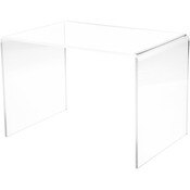 Plymor Clear Acrylic Rectangular Display Riser, 9" H x 13.5" W x 9" D (1/4" thick)