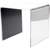 Plymor Mirrored Acrylic Square Display Riser, 6" H x 6" W x 6" D (3/16" thick)