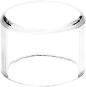 Plymor Clear Acrylic Round Cylinder Display Riser, 1.5 inches (Height) x 2 inches (Depth)