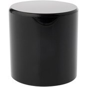 Plymor Black Acrylic Round Cylinder Display Riser, 3" H x 3" D