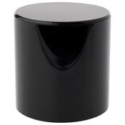 Plymor Black Acrylic Round Cylinder Display Riser, 4" H x 4" D
