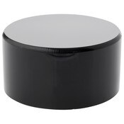 Plymor Black Acrylic Round Cylinder Display Riser, 2" H x 4" D