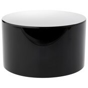 Plymor Black Acrylic Round Cylinder Display Riser, 4" H x 7" D