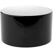 Plymor Black Acrylic Round Cylinder Display Riser, 4" H x 7" D