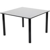 Plymor Black Acrylic Square 4-Leg Display Riser, 8" H x 12" W x 12" D
