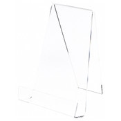 Plymor Clear Acrylic Book Easel with 1.875" Ledge With Lip, 8.25" W x 8" D x 10.75" H