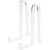 Plymor Clear Acrylic Ribbon-Style Display Easel, 7.5" H x 4" W x 6" D