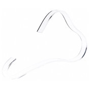 Plymor Clear Acrylic Sandal/Strap Heel Insert Display, 0.625" W x 8" D x 6" H