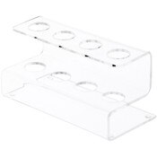 Plymor Clear Acrylic Flatware Display Stand, 3.25" H x 5.75" W x 3" D