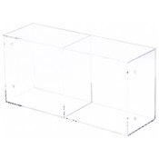 Plymor Clear Acrylic 26-CD Display Tray, 12.25" W x 6" D x 4" H
