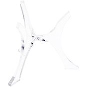 Plymor Clear Acrylic 3-Leg Tri-Pod Display Riser, Holds Egg or Sphere, 2" H x 1.75" W x 1.75" D