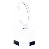 Plymor Clear Acrylic Watch Display Stand, 2" W x 2" D x 5.5" H